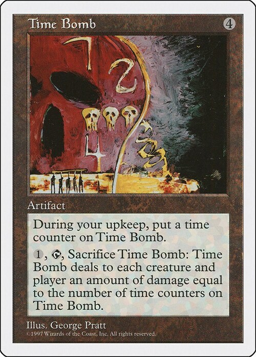 Time Bomb Card Front