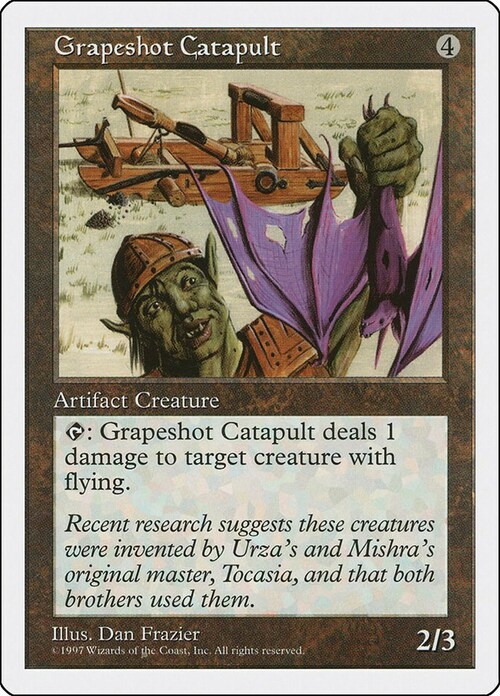 Grapeshot Catapult Card Front