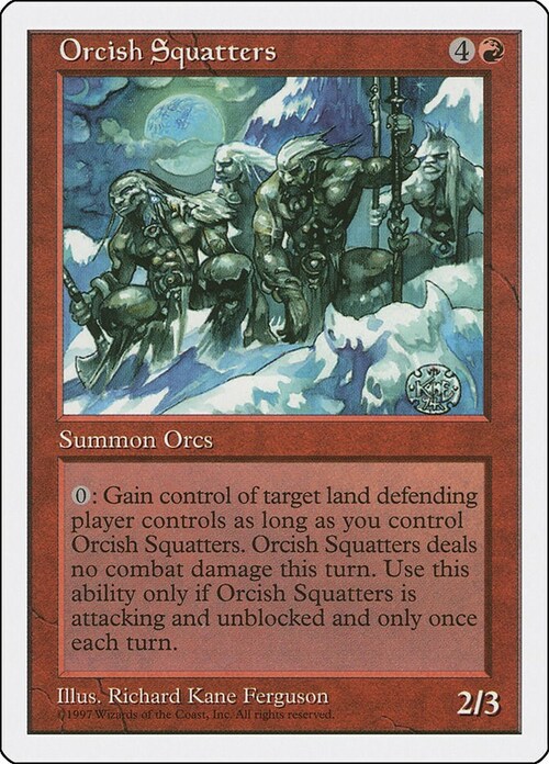 Orcish Squatters Card Front