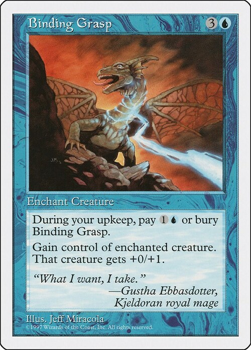 Binding Grasp Card Front