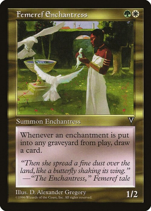 Femeref Enchantress Card Front