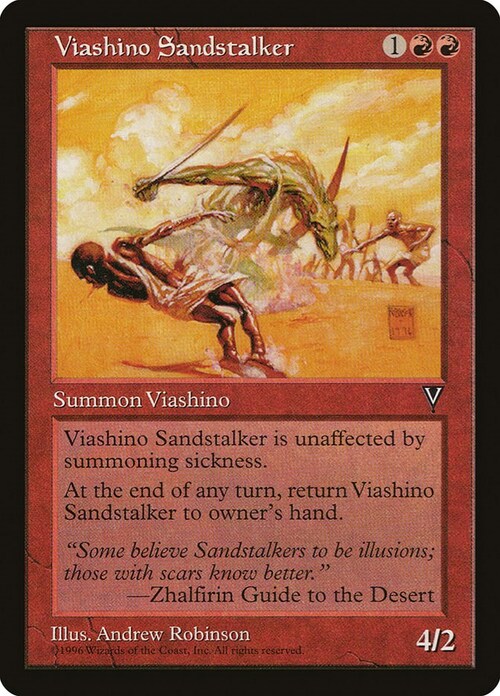 Viashino Sandstalker Card Front