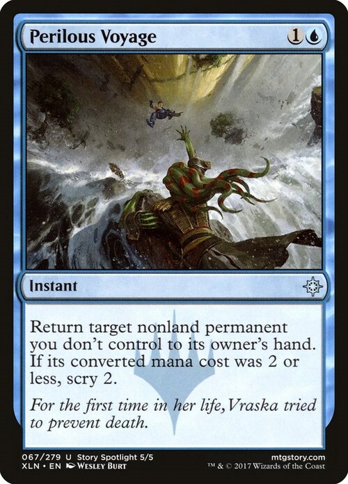 Perilous Voyage Card Front