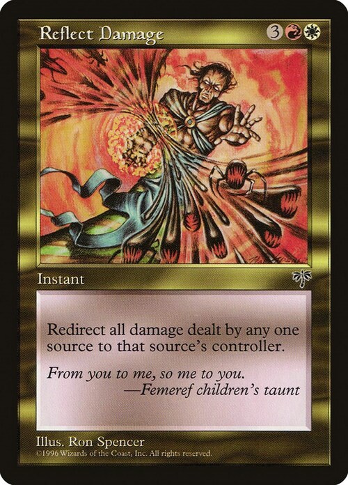 Reflect Damage Card Front