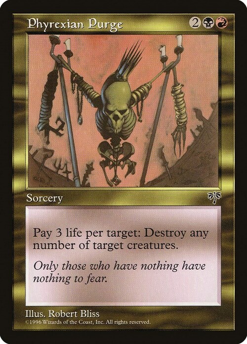 Phyrexian Purge Card Front