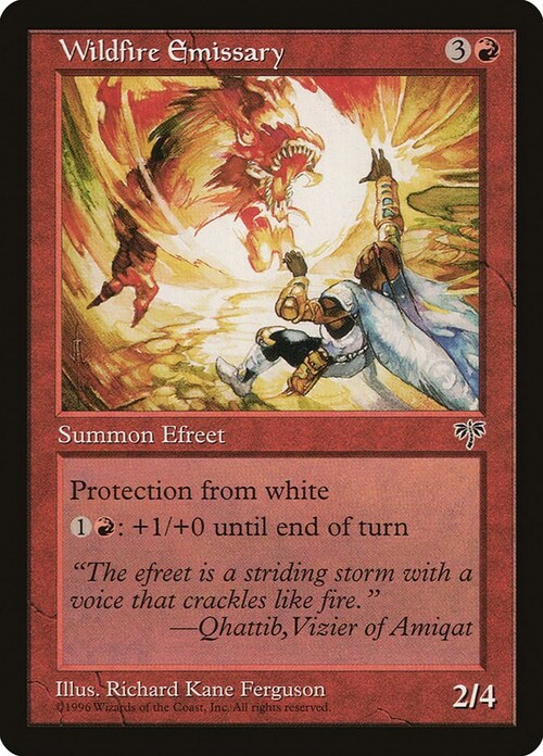 Wildfire Emissary Card Front