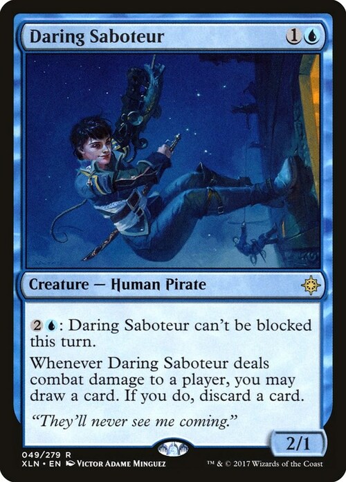 Daring Saboteur Card Front