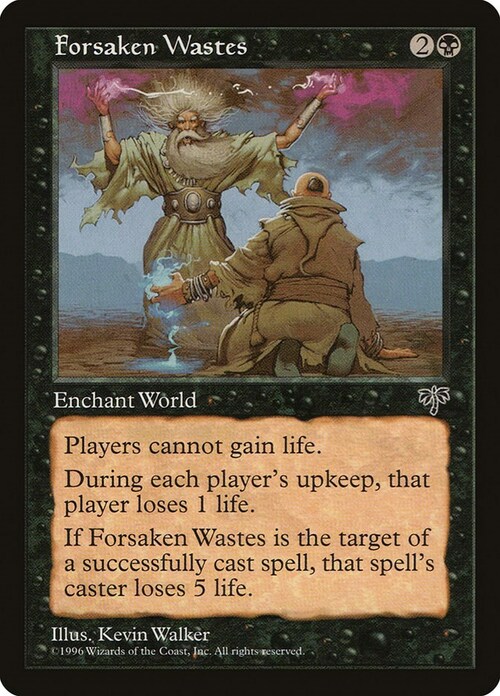 Forsaken Wastes Card Front