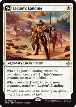 Legion's Landing // Adanto, the First Fort Card Front