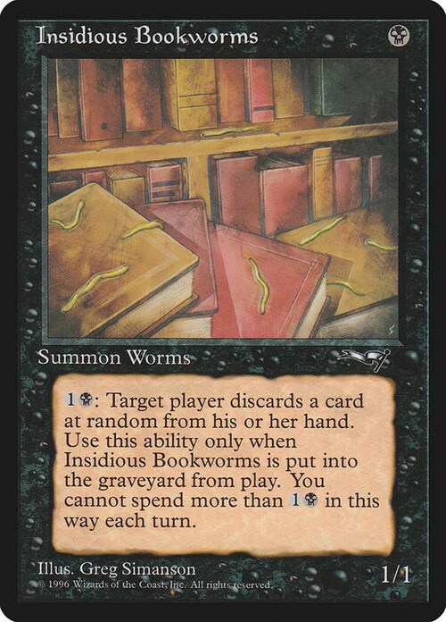 Insidious Bookworms Card Front