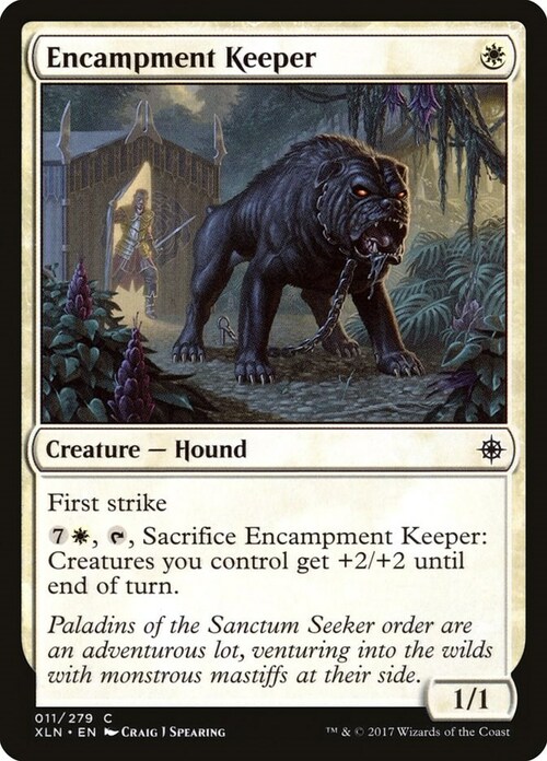 Encampment Keeper Card Front