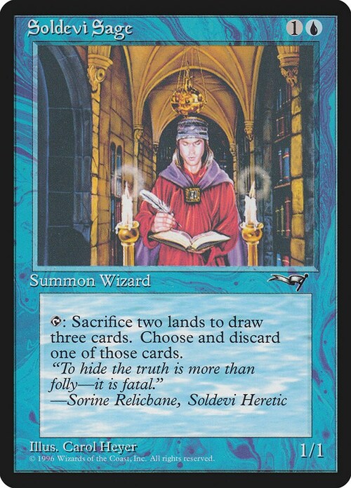 Soldevi Sage Card Front