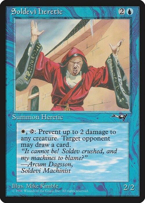 Soldevi Heretic Card Front