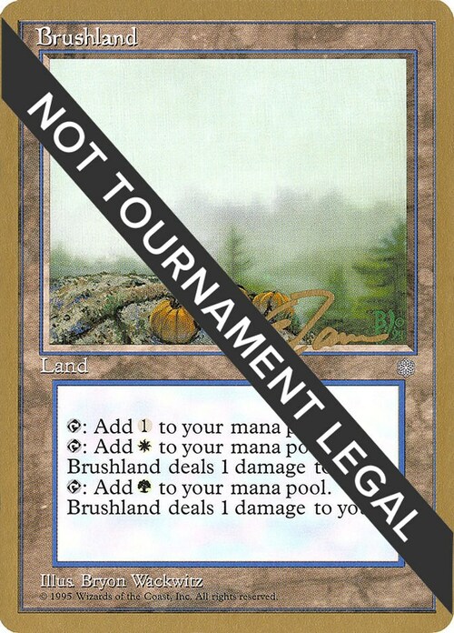 Brushland Card Front