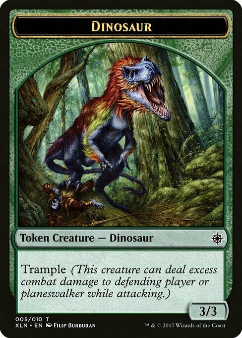 Dinosaur Card Front