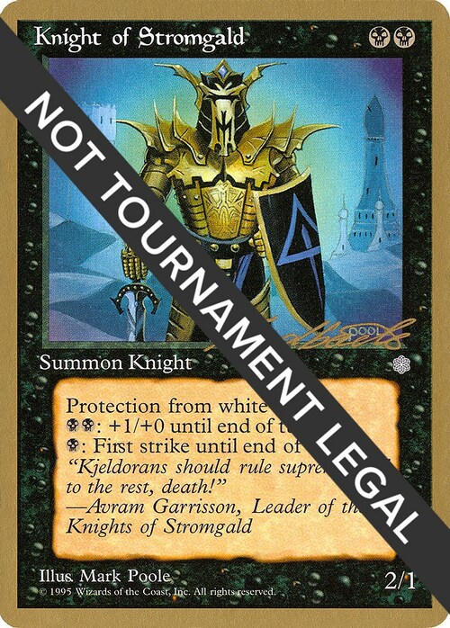 Knight of Stromgald Card Front