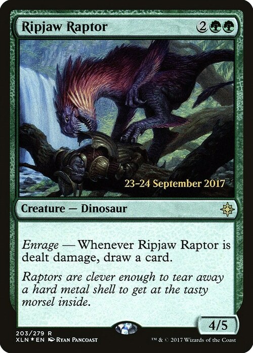 Ripjaw Raptor Card Front