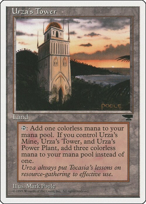 Urza's Tower Card Front