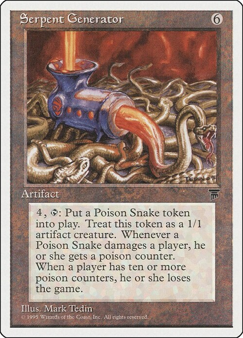 Serpent Generator Card Front