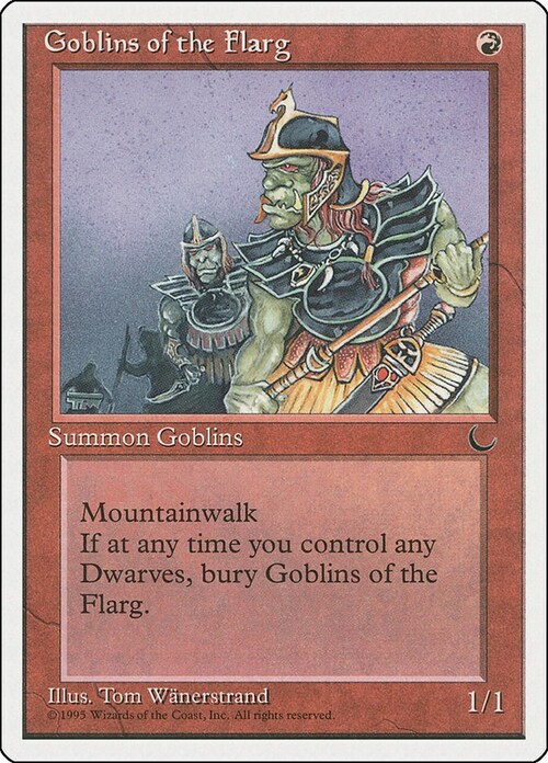 Goblins of the Flarg Card Front