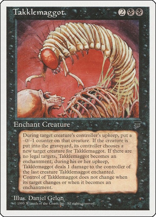 Takklemaggot Card Front