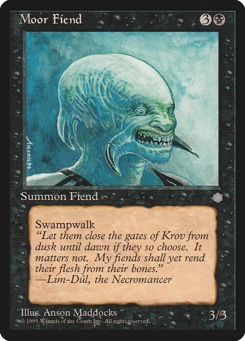 Moor Fiend Card Front