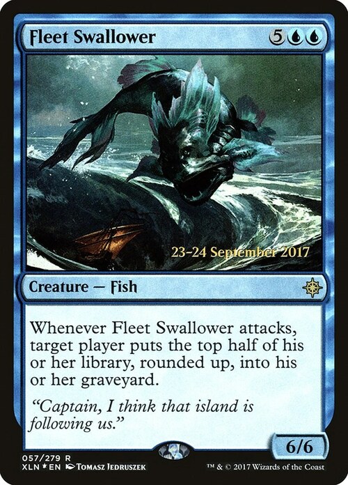 Fleet Swallower Card Front