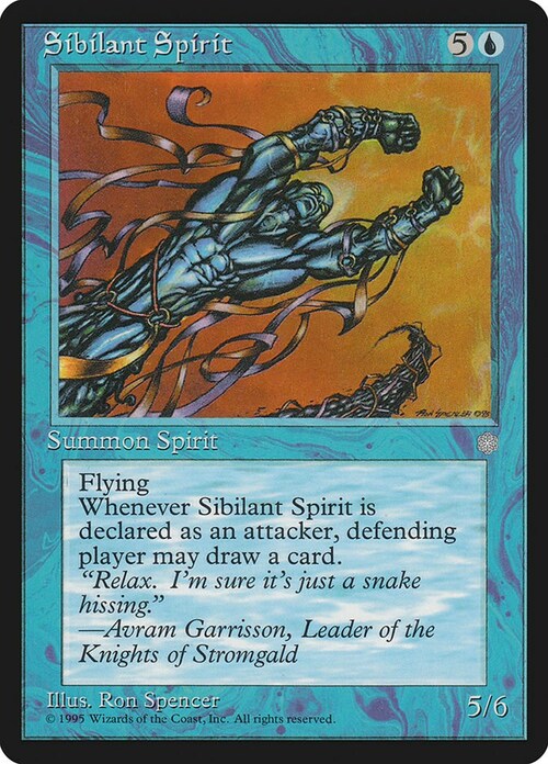 Sibilant Spirit Card Front