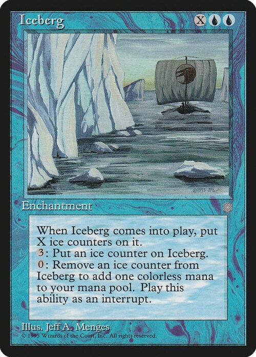 Iceberg Card Front