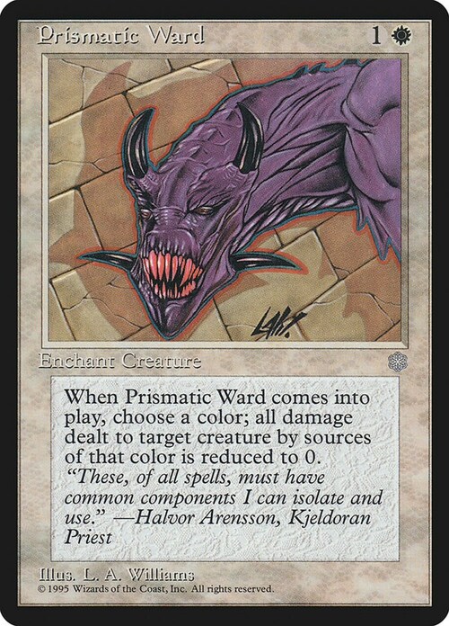 Prismatic Ward Card Front