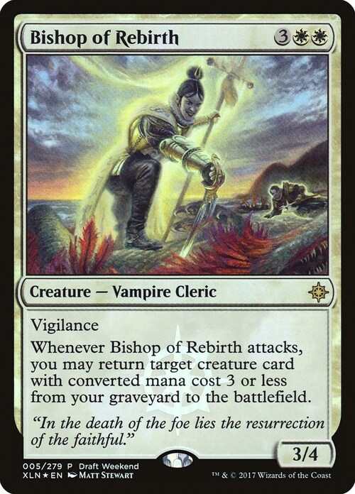 Bishop of Rebirth Card Front