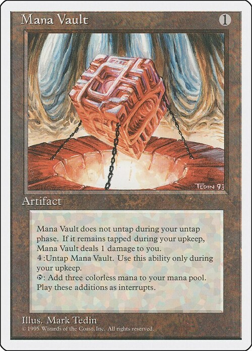 Mana Vault Card Front