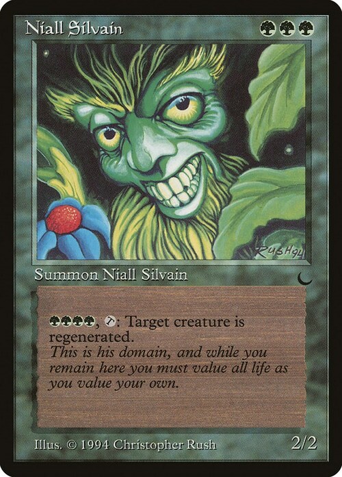 Niall Silvain Card Front