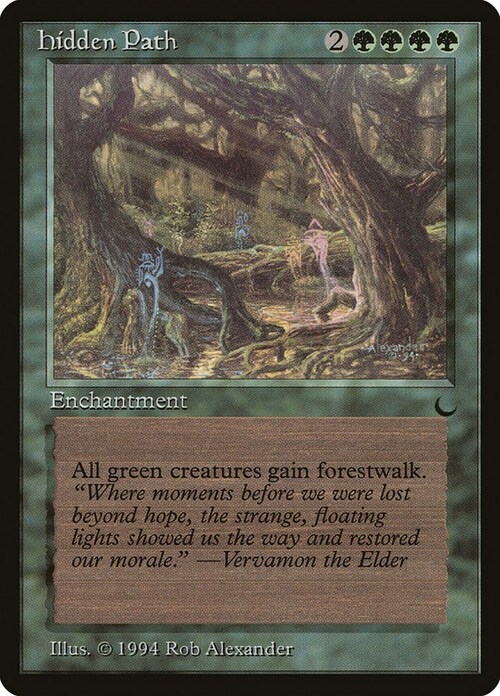 Hidden Path Card Front