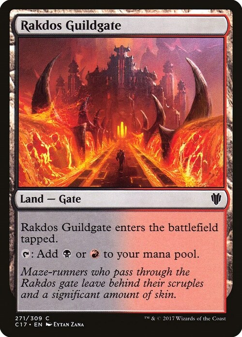 Rakdos Guildgate Card Front