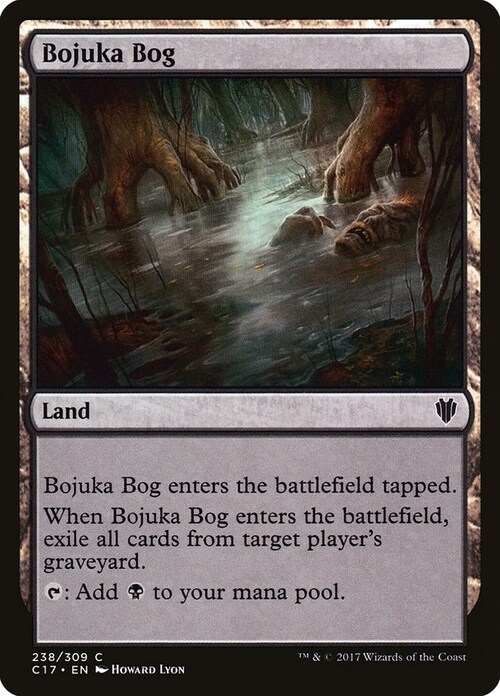 Bojuka Bog Card Front