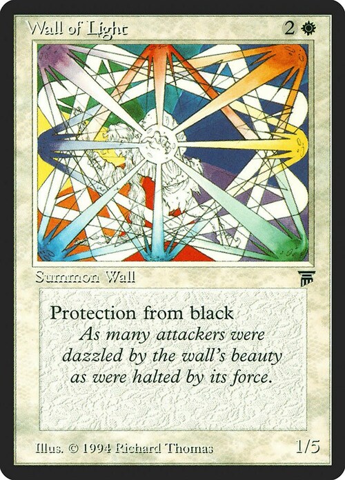 Wall of Light Card Front