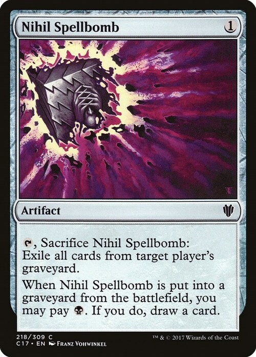 Nihil Spellbomb Card Front