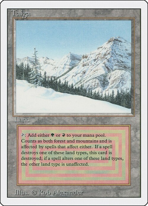 Taiga Card Front