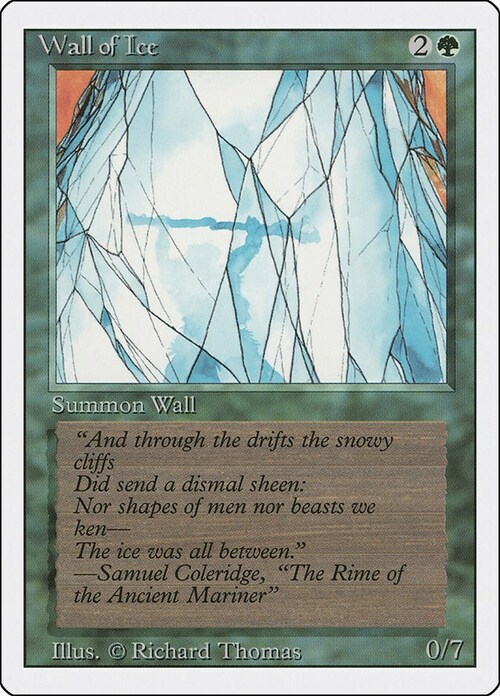 Wall of Ice Card Front