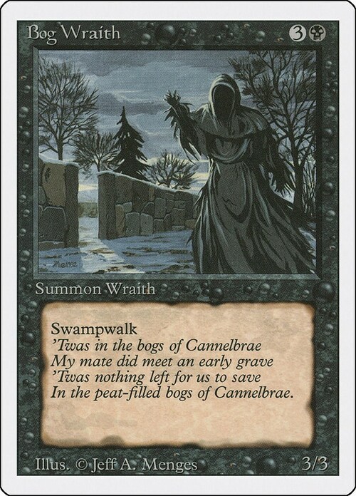 Bog Wraith Card Front