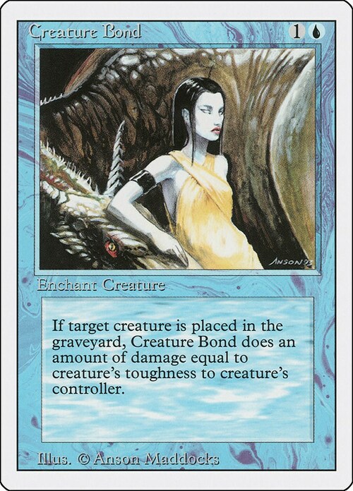 Creature Bond Card Front