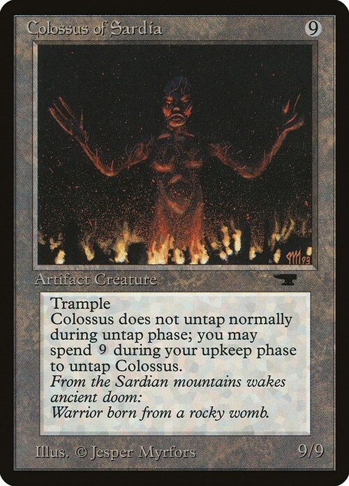 Colossus of Sardia Card Front