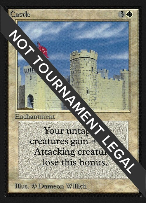 Castle Card Front