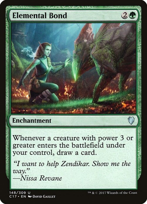 Elemental Bond Card Front