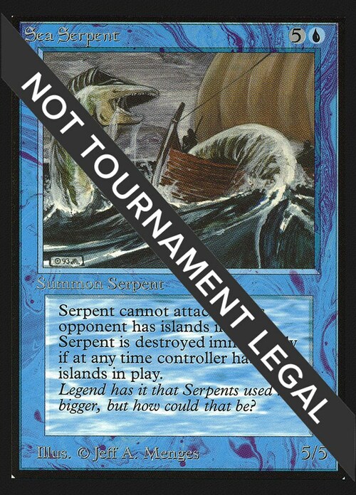 Sea Serpent Card Front