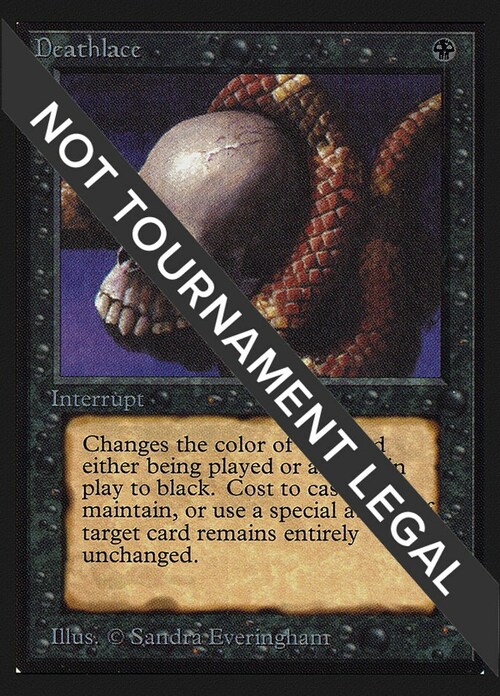 Deathlace Card Front