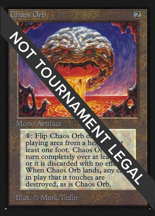 Chaos Orb Card Front