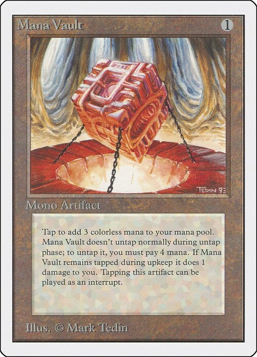 Mana Vault Card Front