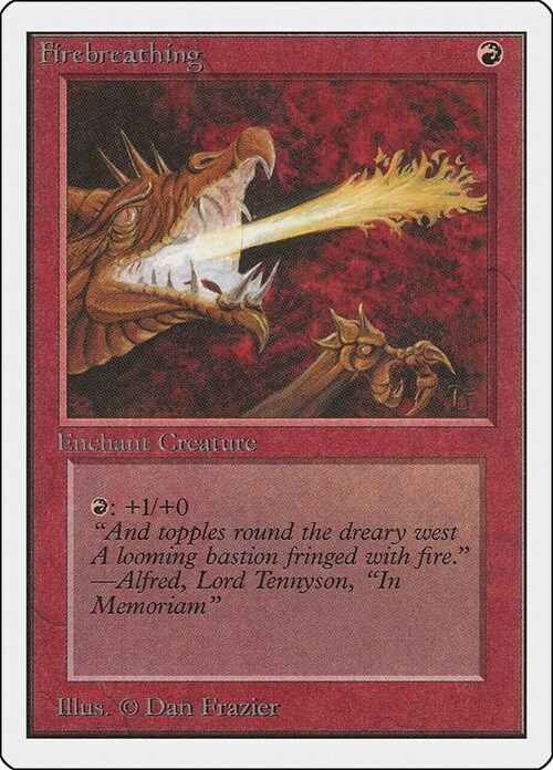 Firebreathing Card Front